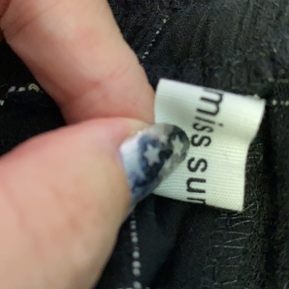 YesStyle Skirts Miss Sumey Aline Long Black White Plaid Yesstyle